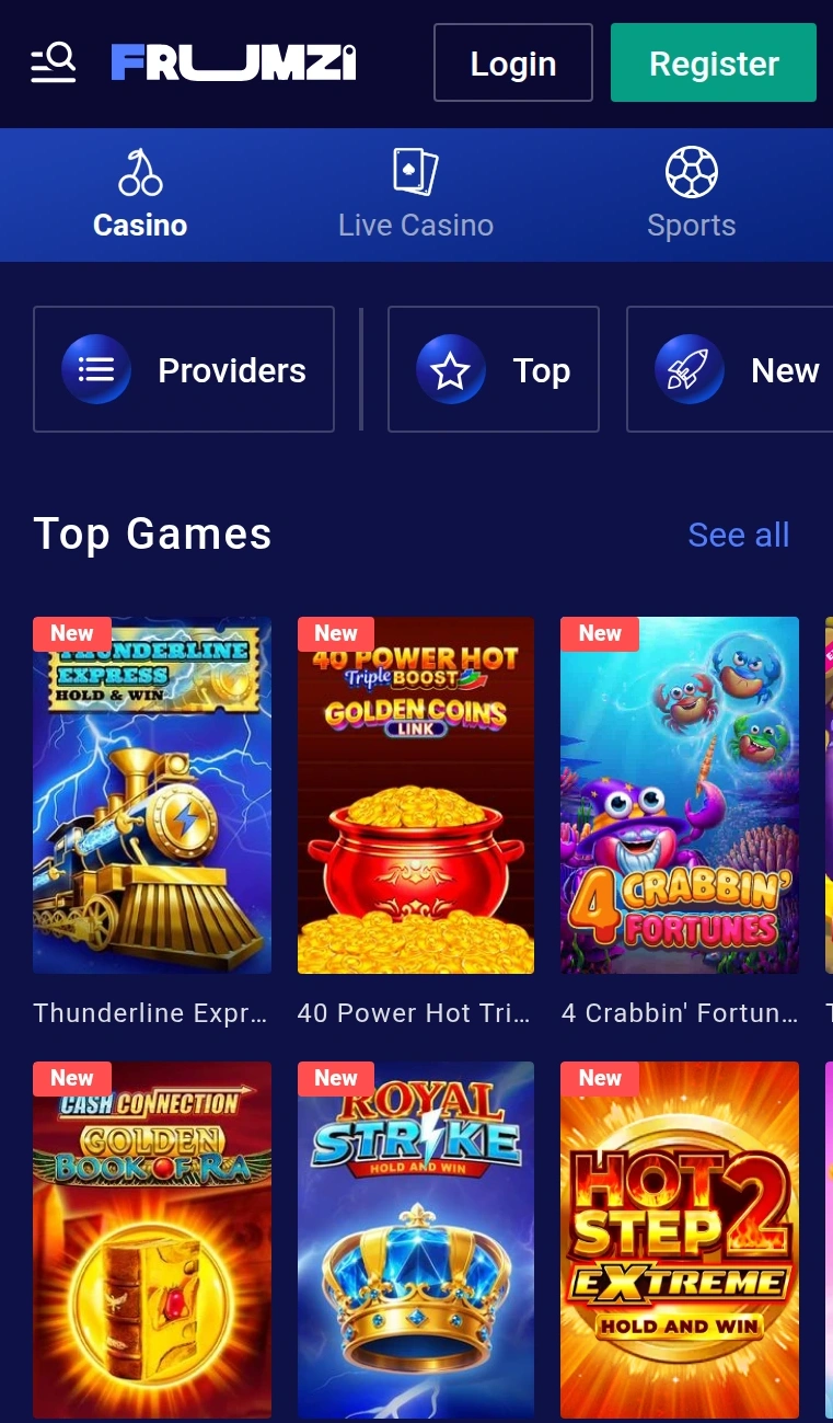 Frumzi mobile browser