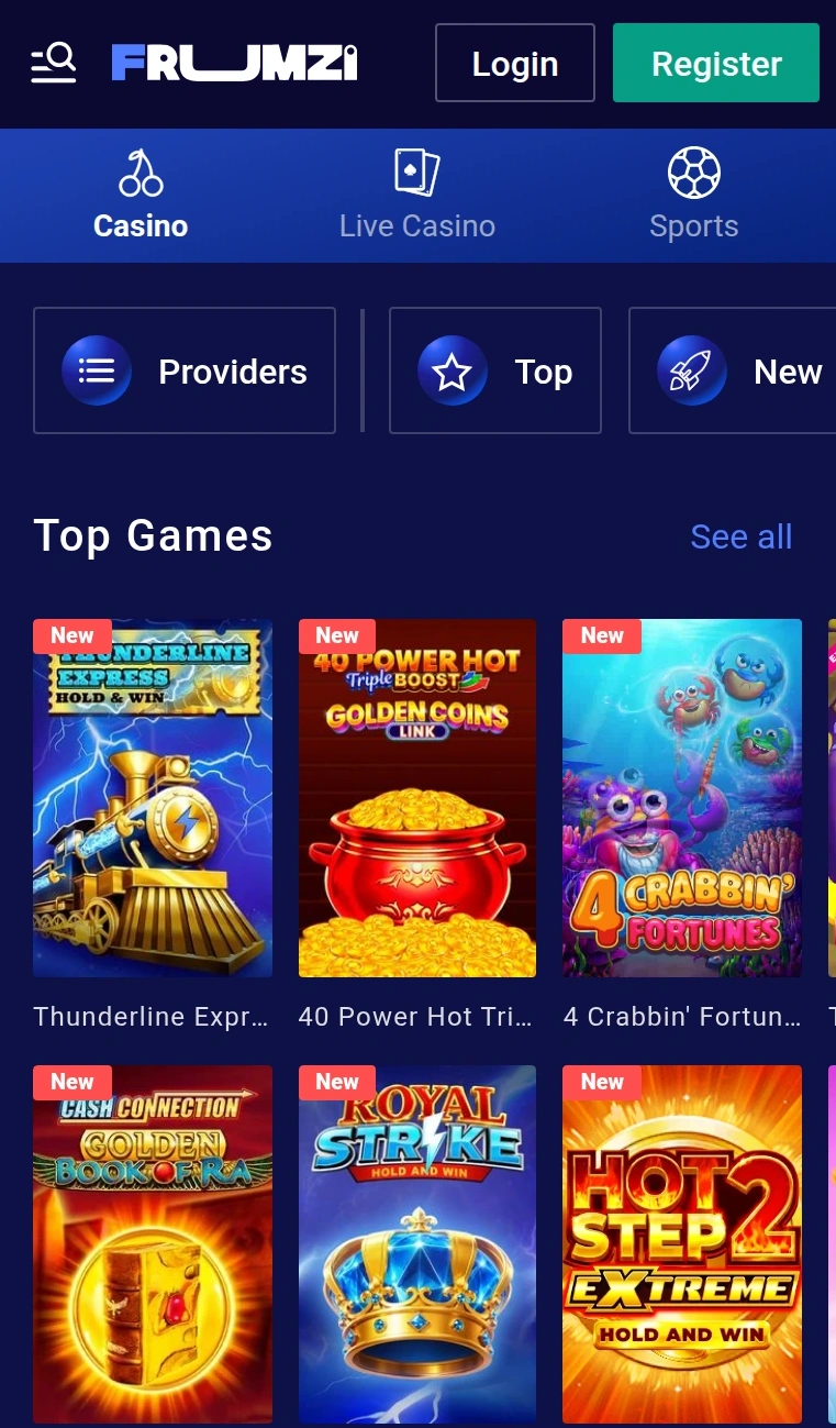 Frumzi mobile browser