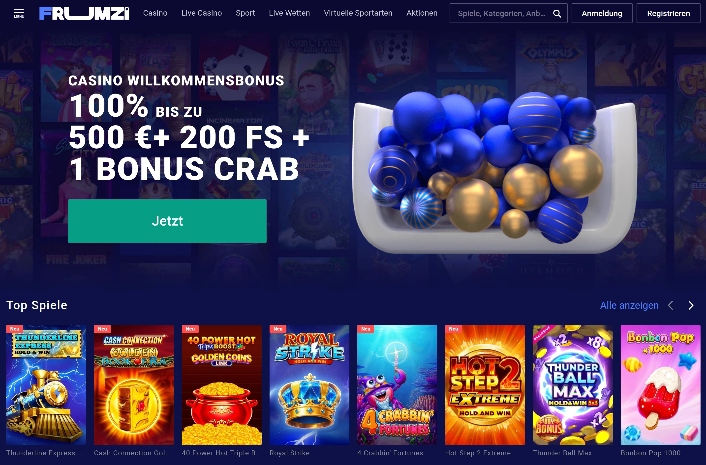 Frumzi Casino Bewertung