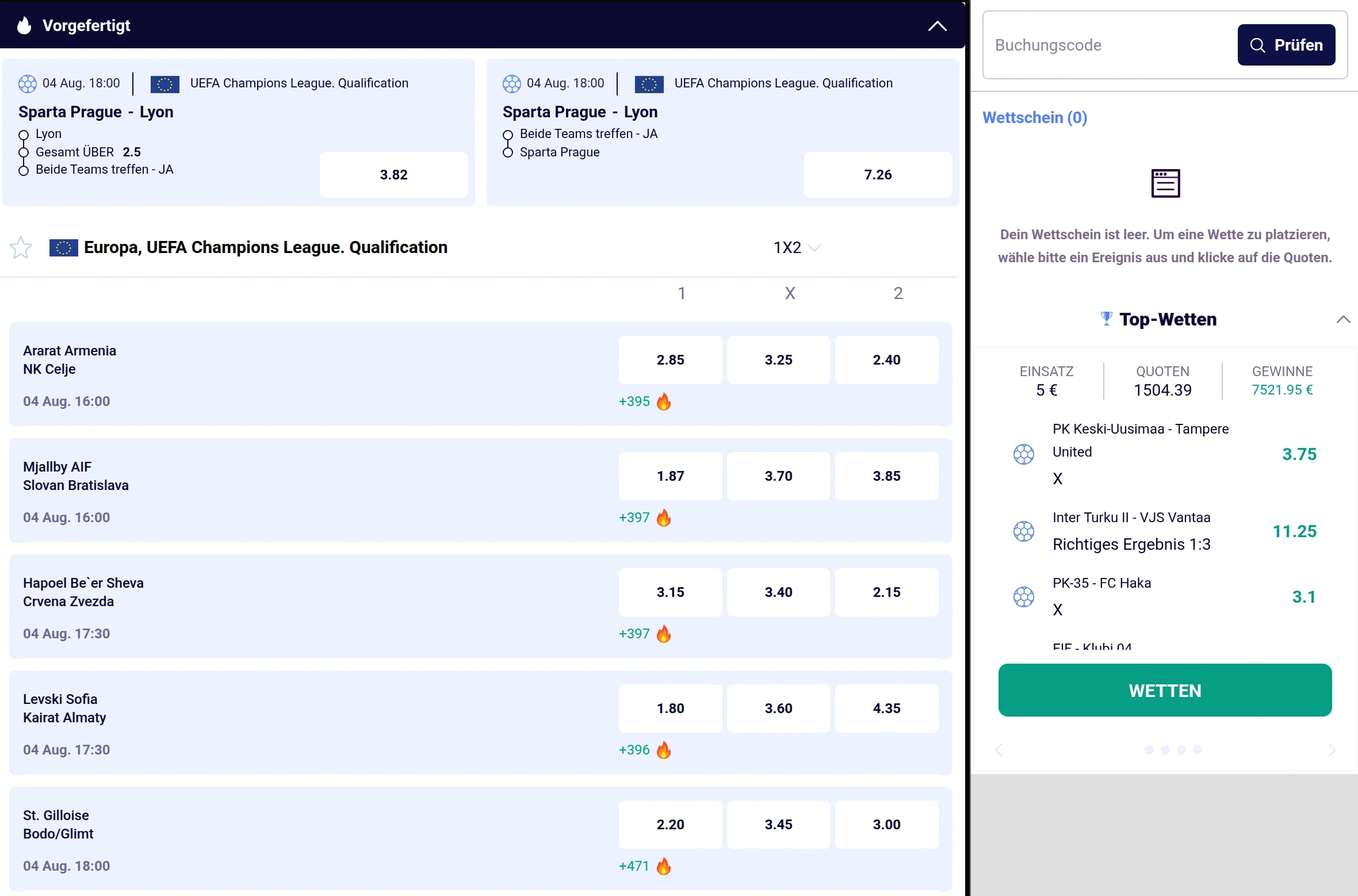 Frumzi Sportwetten