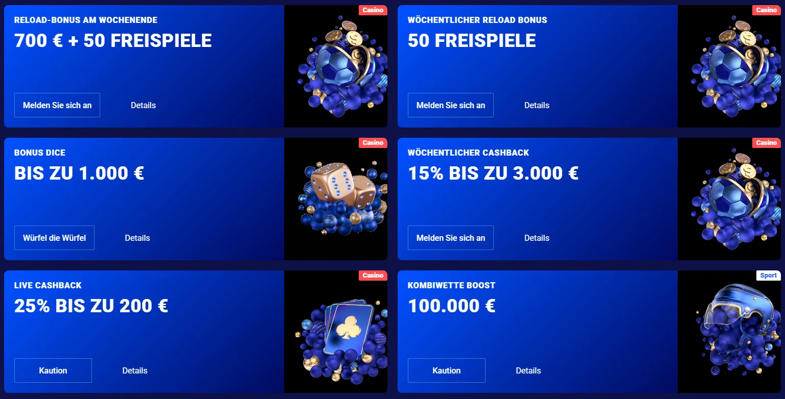 Frumzi Bonus- und Codeübersicht