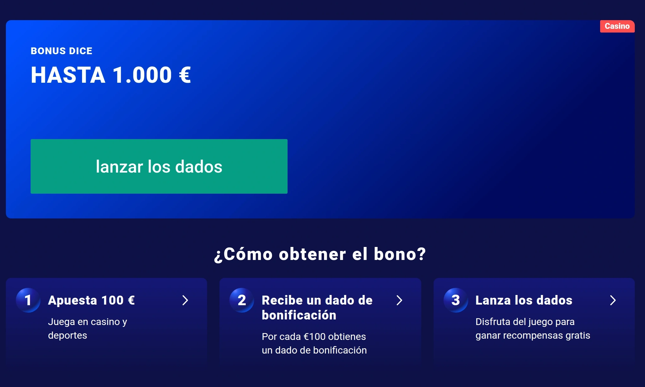 Recompensas y promociones disponibles en Frumzi casino