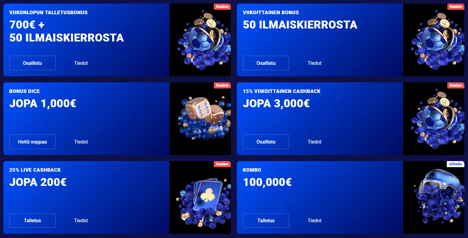 Frumzin bonukset ja promo-koodien tilanne