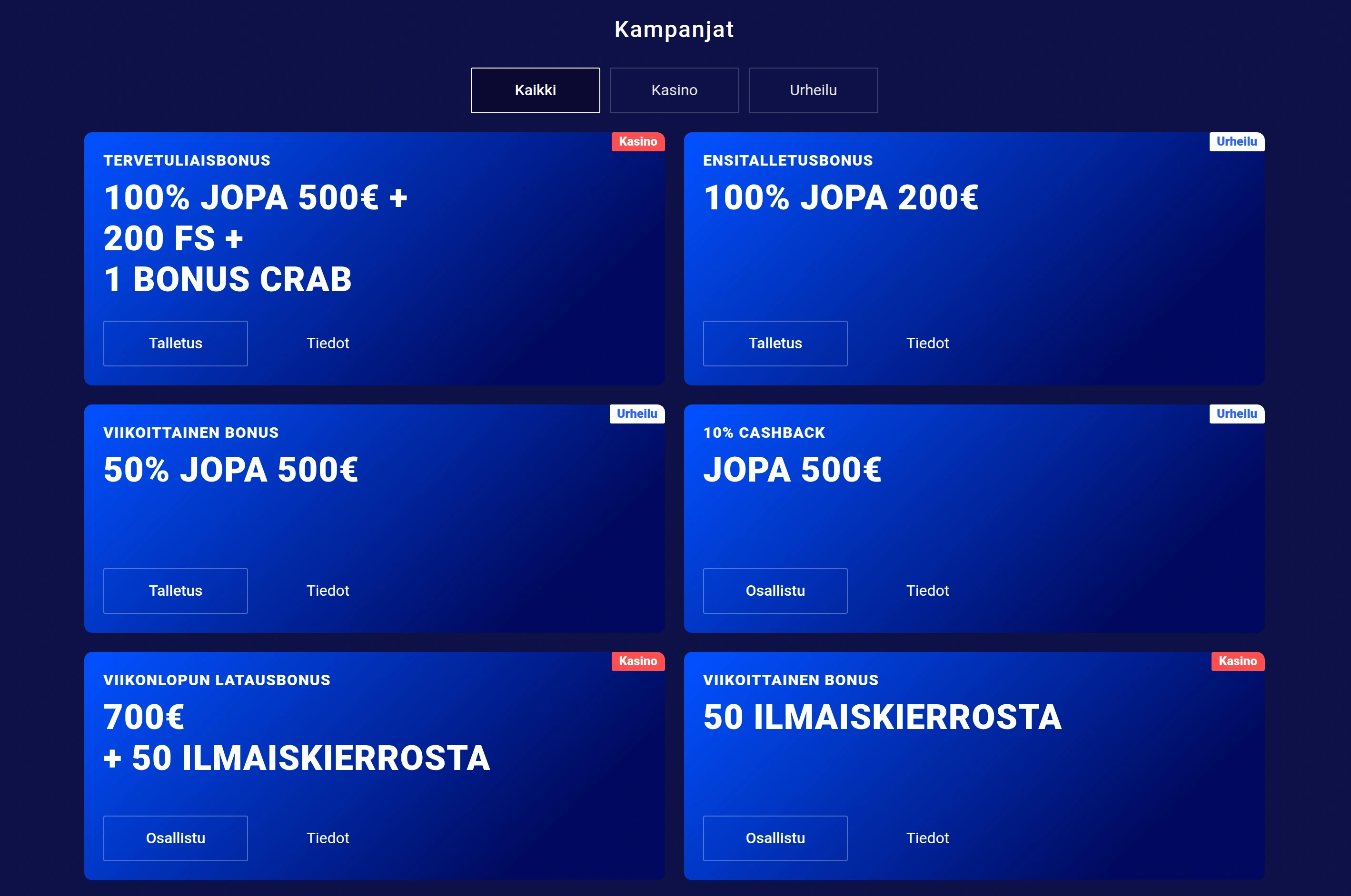 Bonusten hallinta