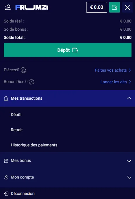 Avis éditorial sur l’expérience mobile Frumzi