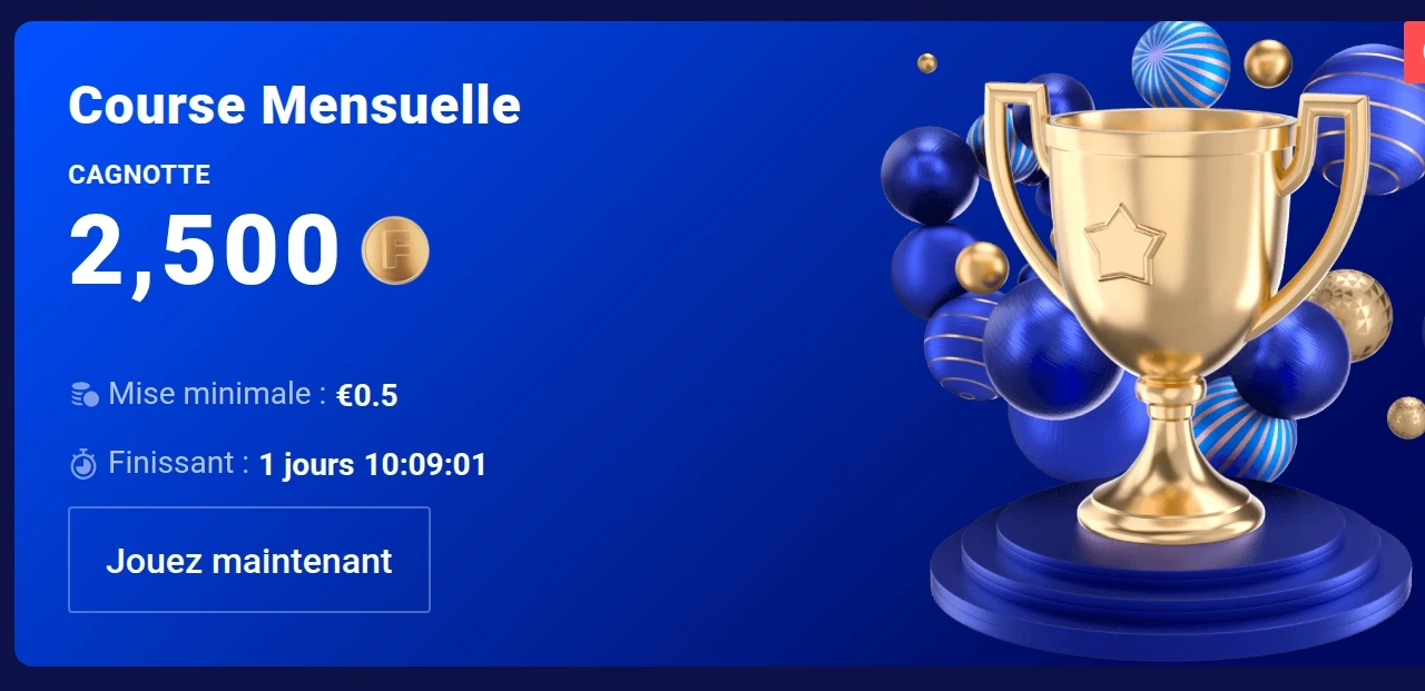 Classement de tournois casino Frumzi