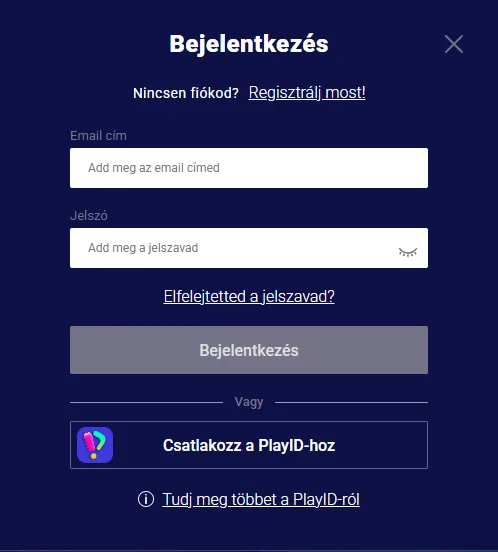 Frumzi-fiók bejelentkezése jelszó-visszaállítási és ellenőrzési útmutatóval