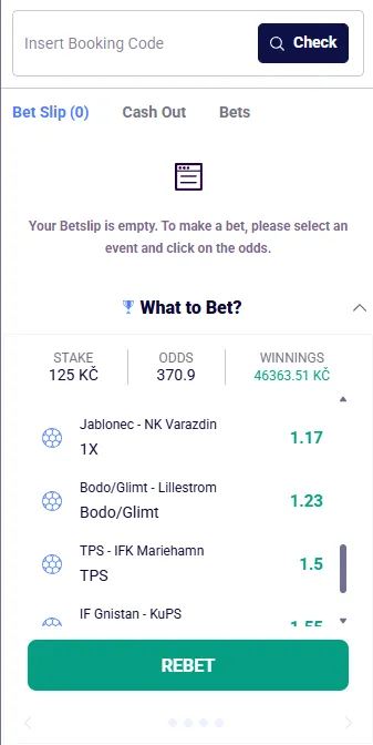 Tennis betting markets listed in the Frumzi sportsbook