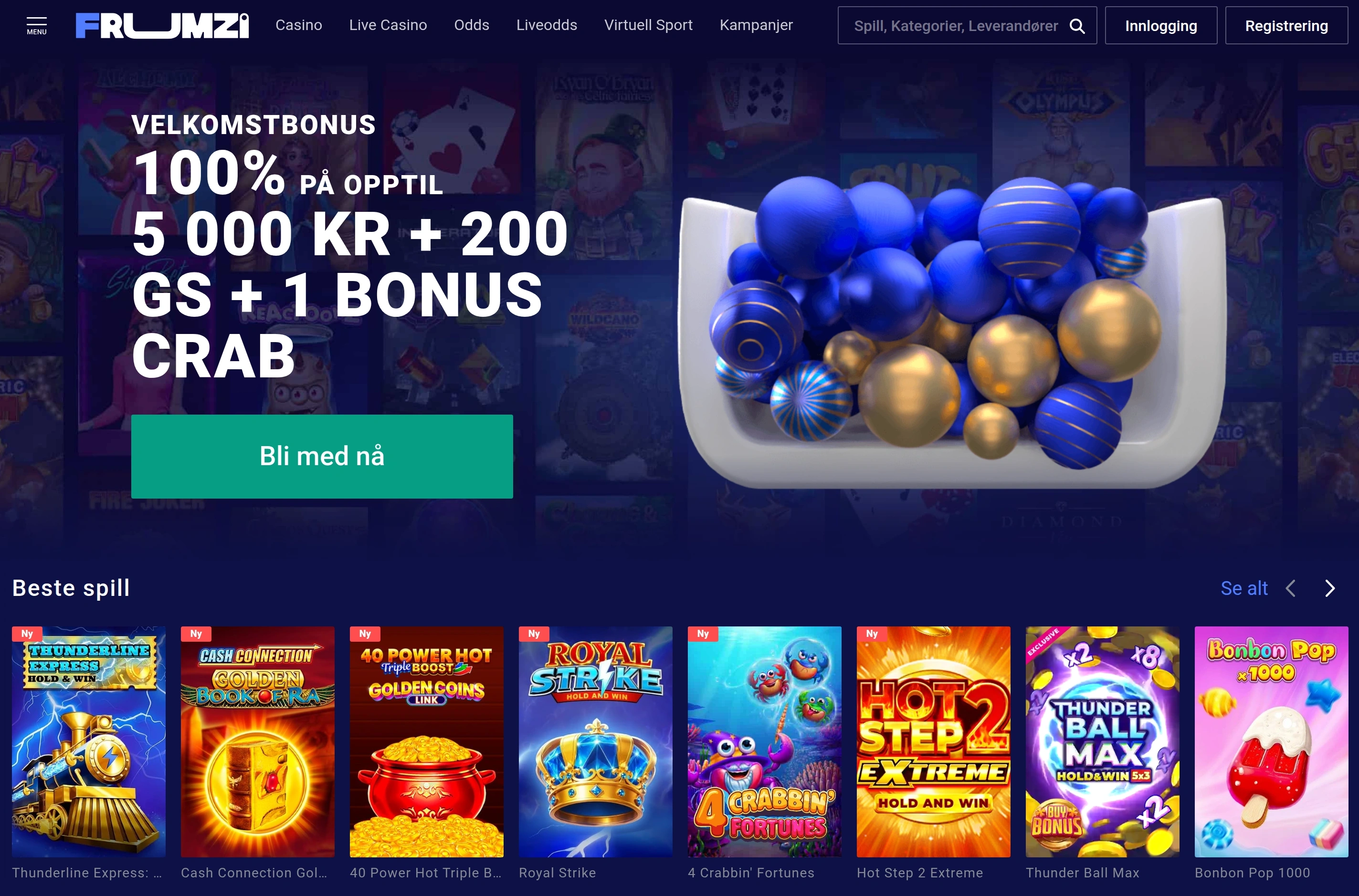 Frumzi casino og sport