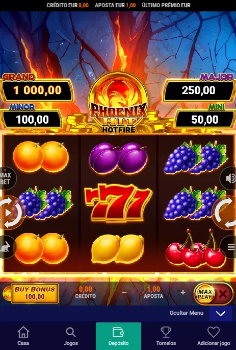 Jogos de casino no navegador móvel